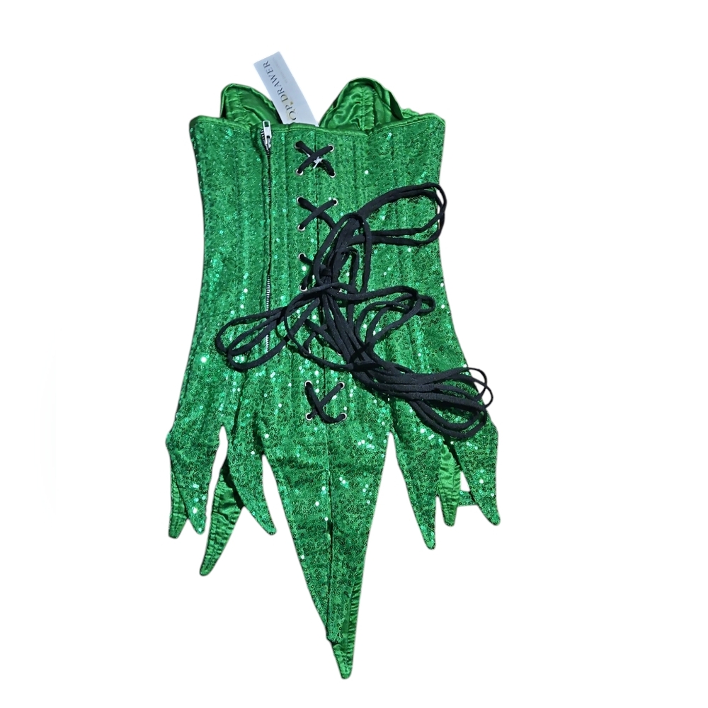 Daisy Corsets Women's Top Drawer Sequin Fairy Corset Dress Costume - Picture 4 of 4